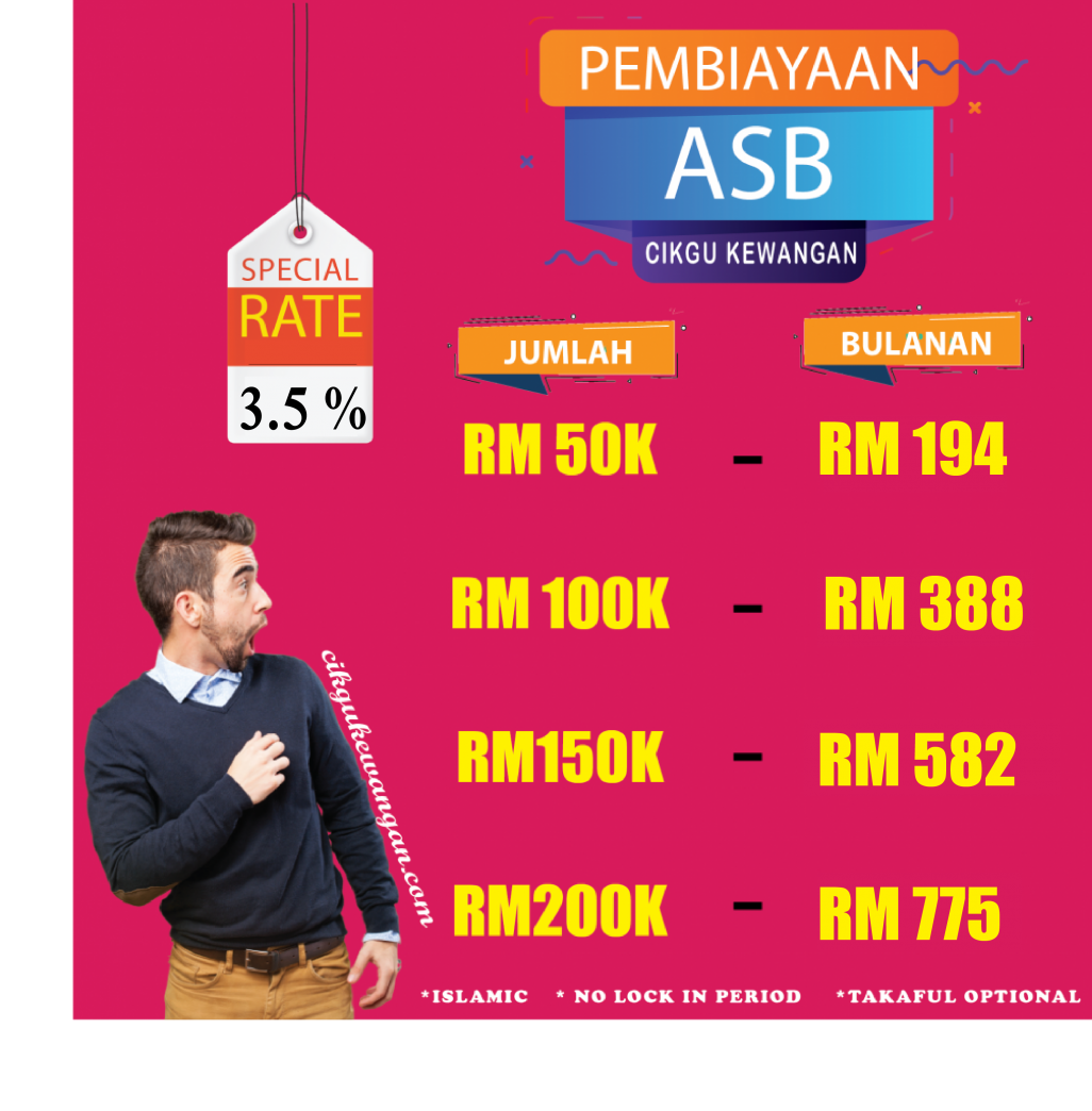 ASB Financing / Loan Paling Rendah Giler Di DUNIA!!!